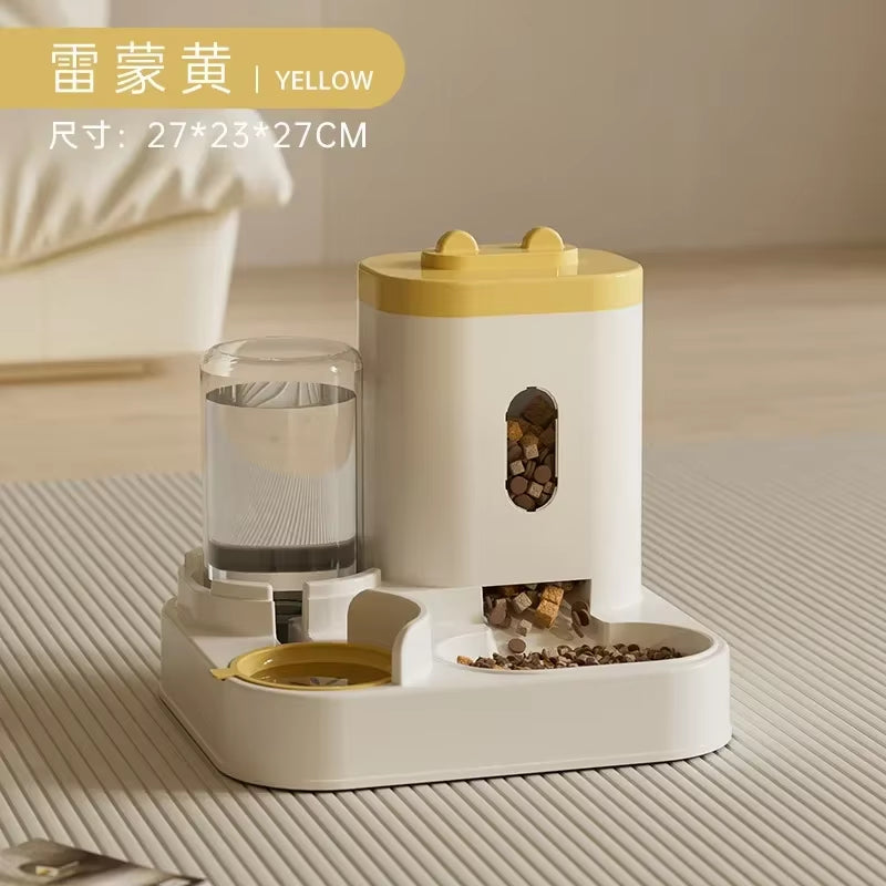 Automatic Pet Feeder & Water Dispenser Set for Cats & Dogs