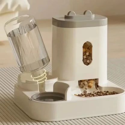 Automatic Pet Feeder & Water Dispenser Set for Cats & Dogs