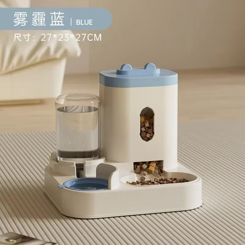 Automatic Pet Feeder & Water Dispenser Set for Cats & Dogs