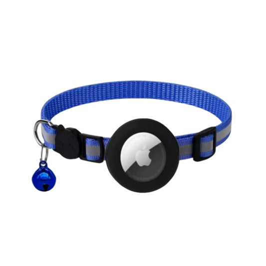 Reflective AirTag Cat Collar with Breakaway Safety Buckle
