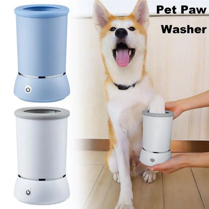 Automatic Dog Paw Cleaner Cup – Rechargeable Pet Foot Washer for Dogs & Cats