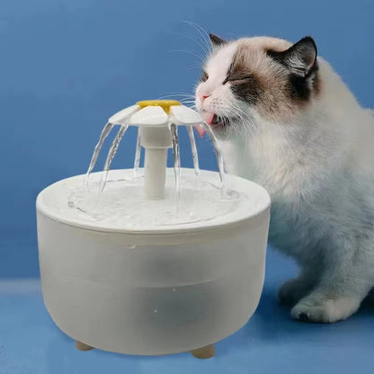 Automatic Pet Water Fountain for Cats & Dogs – USB Quiet Water Dispenser
