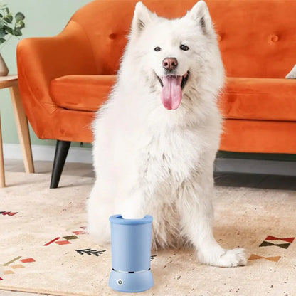 Automatic Dog Paw Cleaner Cup – Rechargeable Pet Foot Washer for Dogs & Cats