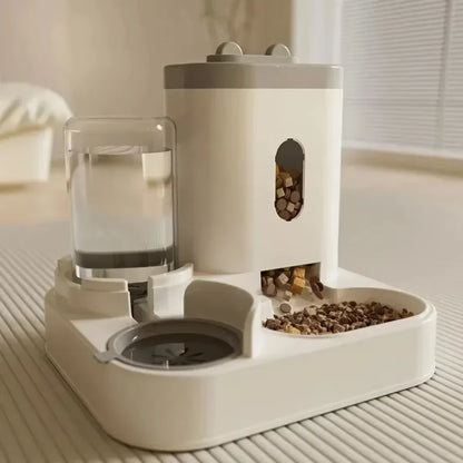 Automatic Pet Feeder & Water Dispenser Set for Cats & Dogs
