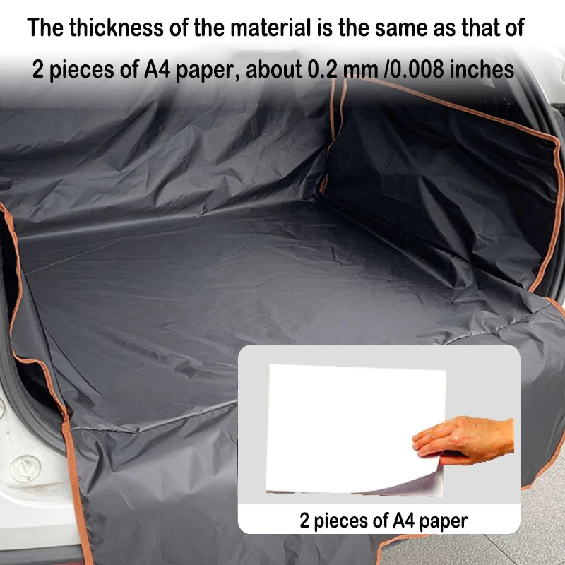 Waterproof SUV Cargo Liner for Dogs – Universal Pet Trunk Seat Cover