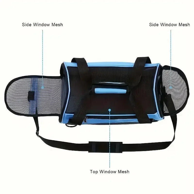 Portable Breathable Pet Carrier Bag for Cats & Small Dogs
