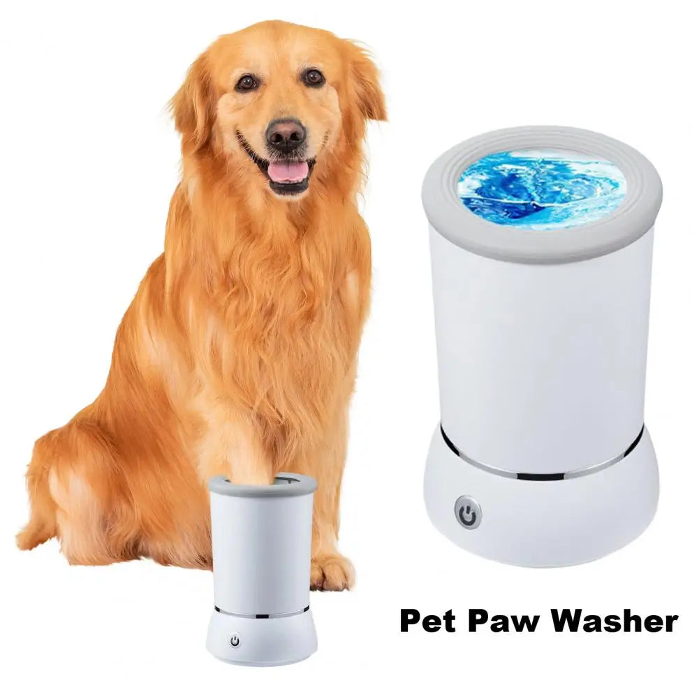 Automatic Dog Paw Cleaner Cup – Rechargeable Pet Foot Washer for Dogs & Cats