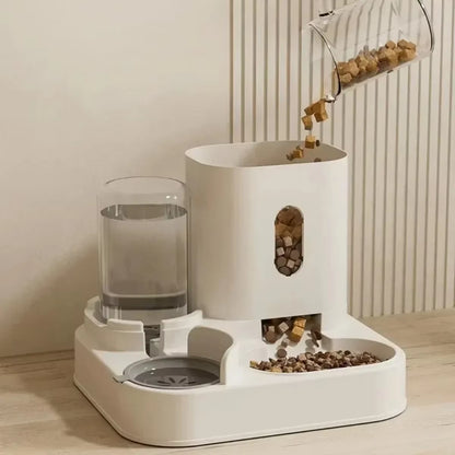 Automatic Pet Feeder & Water Dispenser Set for Cats & Dogs