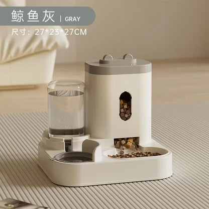 Automatic Pet Feeder & Water Dispenser Set for Cats & Dogs
