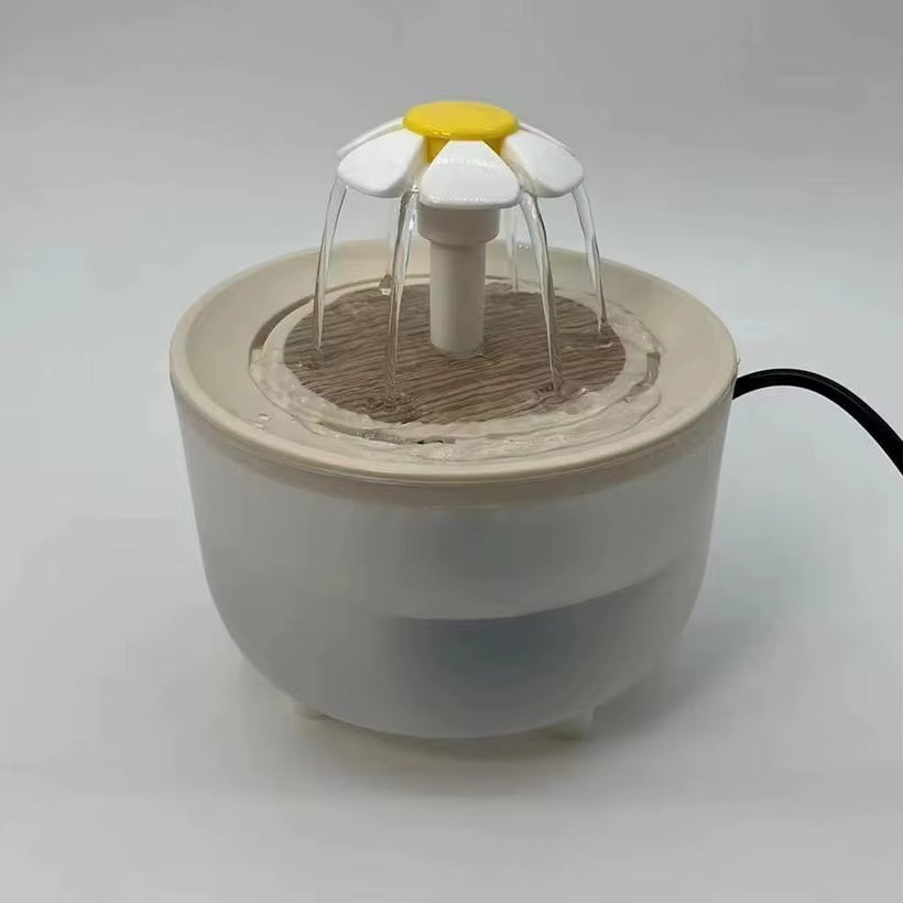 Automatic Pet Water Fountain for Cats & Dogs – USB Quiet Water Dispenser