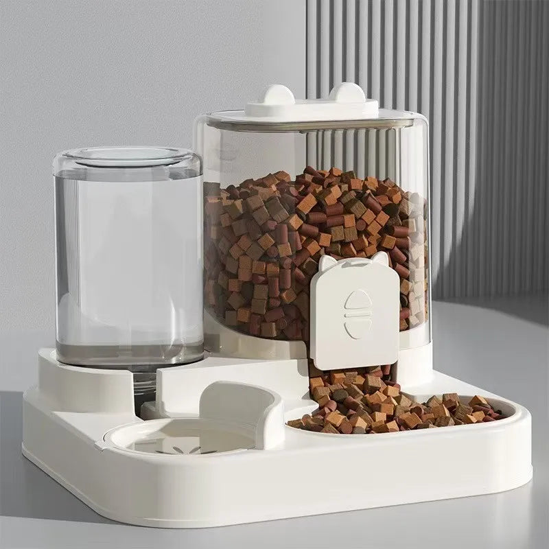 Automatic Pet Feeder & Water Dispenser Set for Cats & Dogs