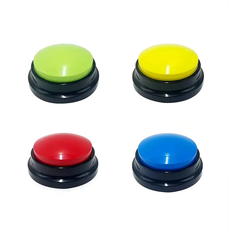 Recordable Pet Talking Button – Interactive Communication Training Toy for Dogs & Cats