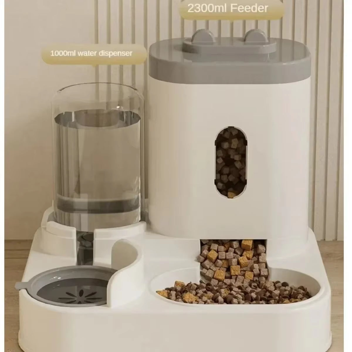 Automatic Pet Feeder & Water Dispenser Set for Cats & Dogs
